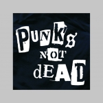 Punks not Dead plavky s motívom - plavkové pánske kraťasy s pohodlnou gumou v páse a šnúrkou na dotiahnutie vhodné aj ako klasické kraťasy na voľný čas